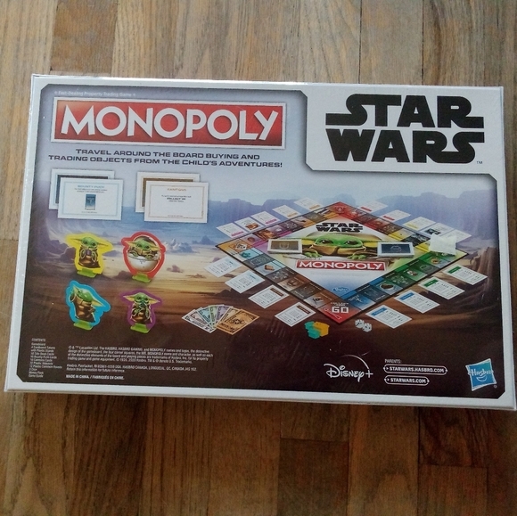 NIB Star Wars The Mandalorian Monopoly - Picture 2 of 2